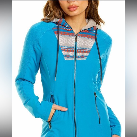 Gorgeous EUC Souder brand fleece jacket